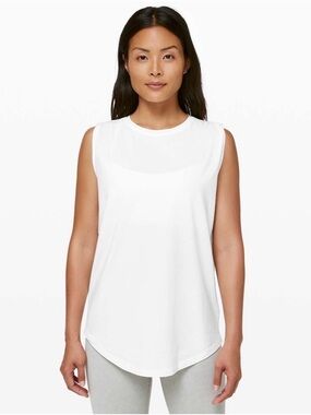 Lululemon Brunswick Muscle Tank - White